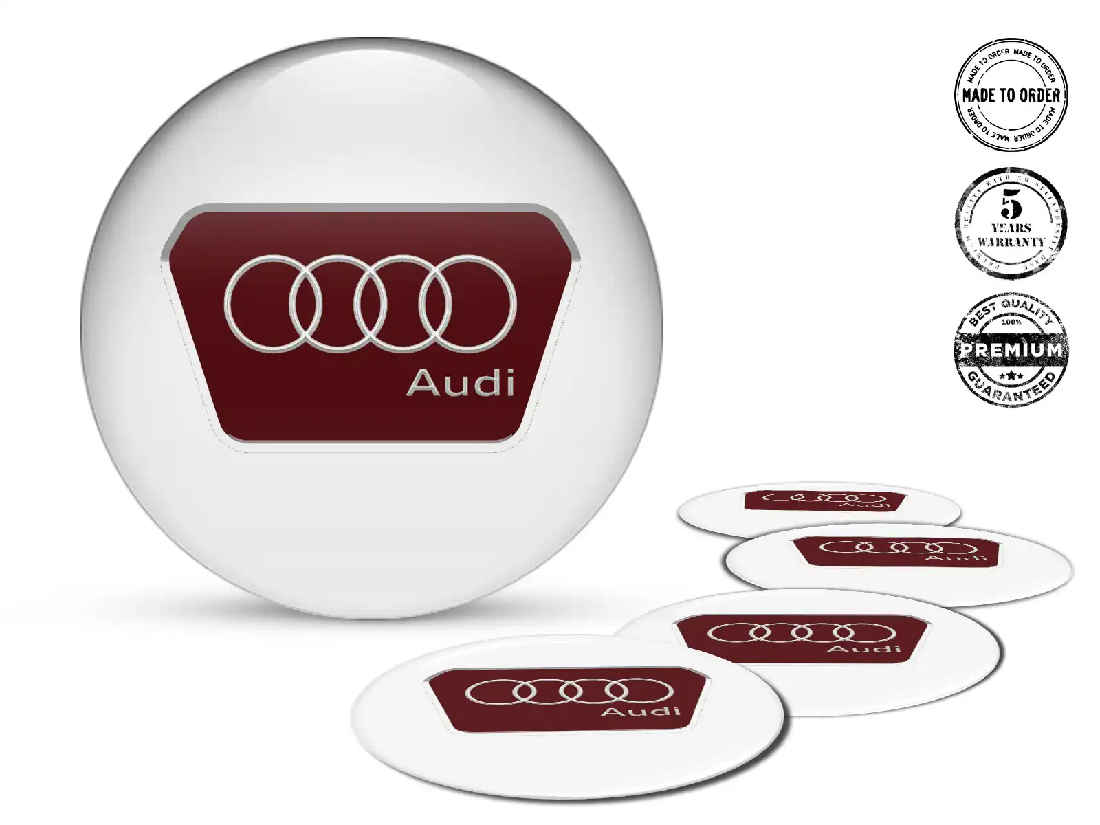 Audi Emblemas de Rueda Lujo Nexus Interestelar